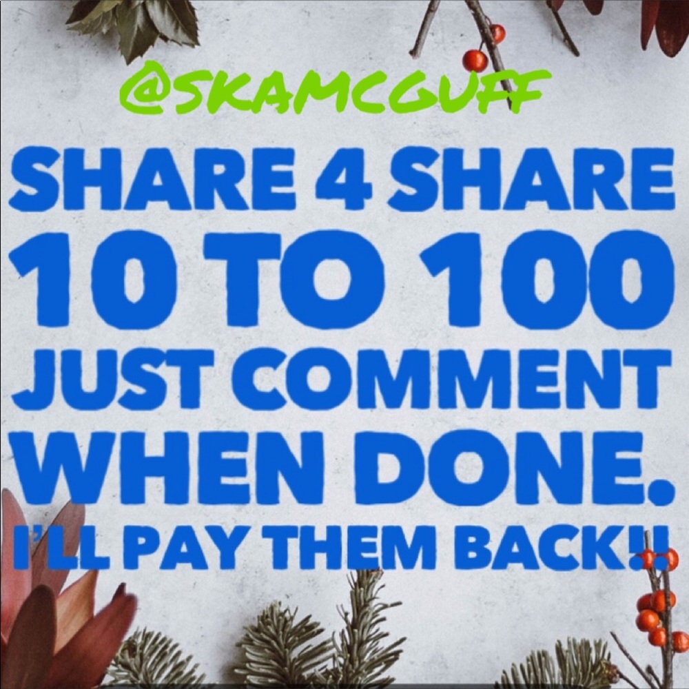 Please tag and share!